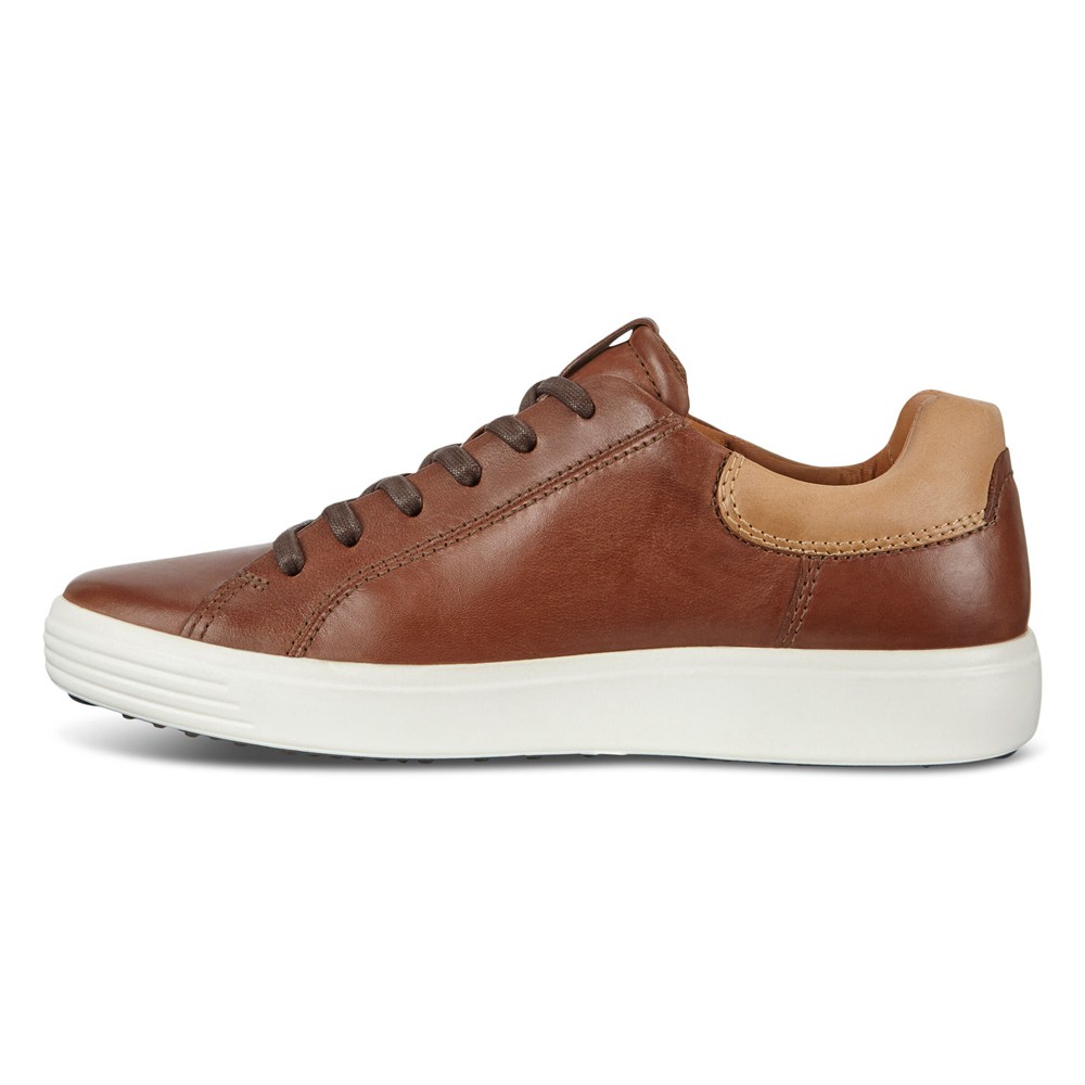 ECCO Mens Sneakers Brown - Soft 7 Streets - GKX-362548